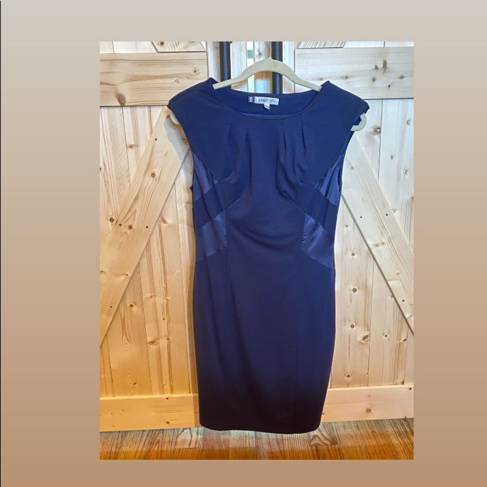 Navy blue dress